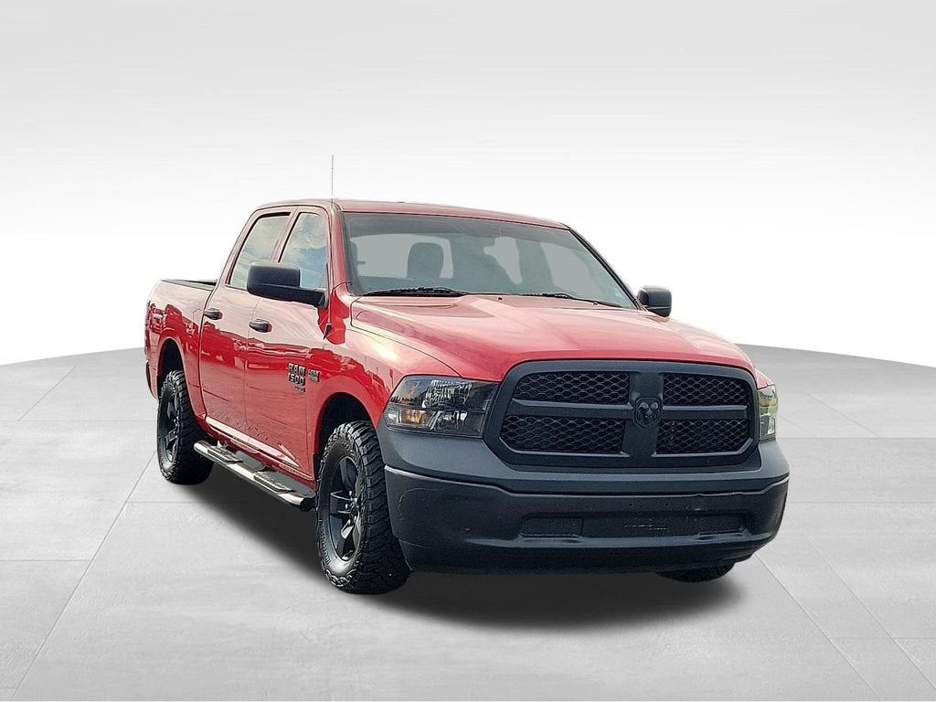 2024 RAM 1500 Classic Tradesman in Red — front three-quarter view