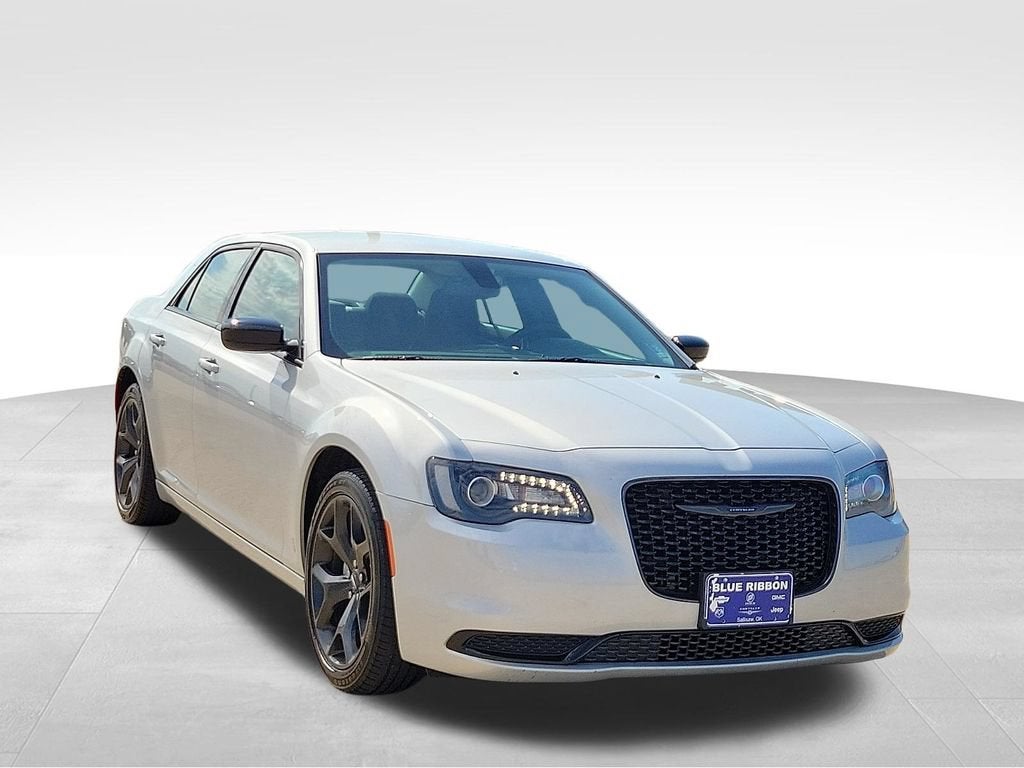 2023 Chrysler 300 Touring in Silver — front three-quarter view