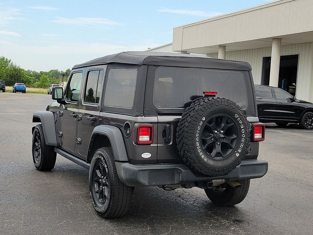 2022 Jeep Wrangler — interior view